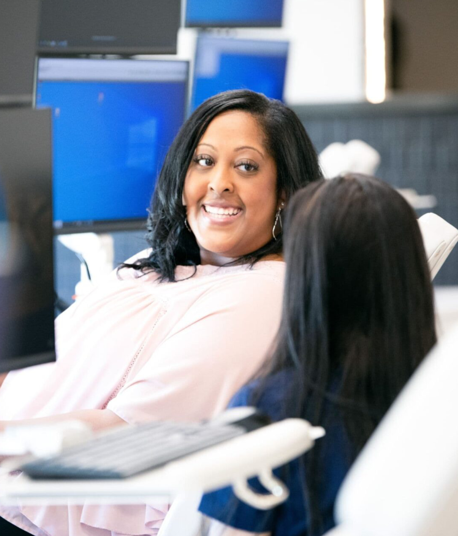 Teenage Girl Smiling